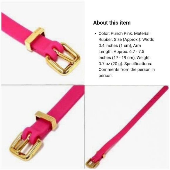 'MARC BY MARC JACOBS' EMBOSSED BUCKLE BRACELET ELONGATION FRAGRANCE EXTENSION - Picture 11 of 13